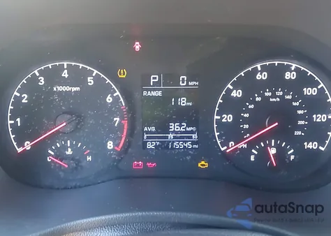 2018 Hyundai Accent Sel from USA, damaged, VIN 3KPC24A38JE026023